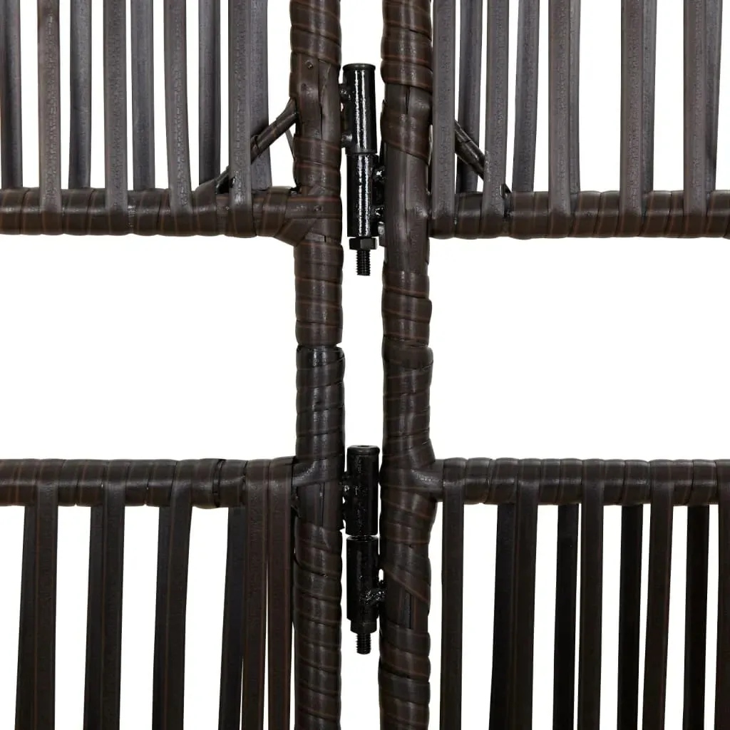 parawan-3-panelowy-brazowy-polirattan-stan-nowy