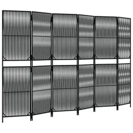 parawan-6-panelowy-czarny-polirattan