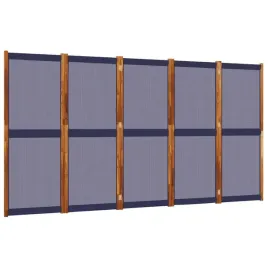 parawan-5-panelowy-ciemnoniebieski-350x180-cm