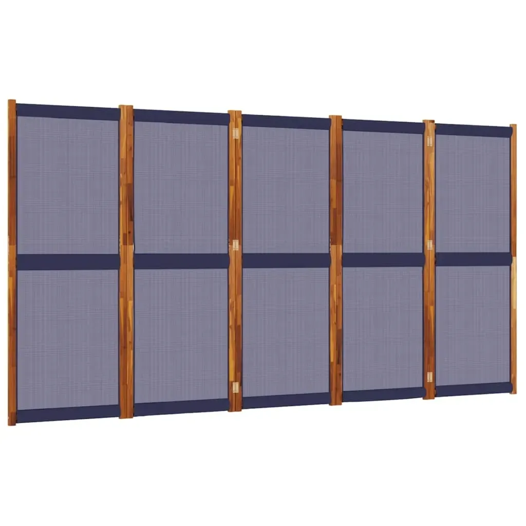 parawan-5-panelowy-ciemnoniebieski-350x180-cm-stan-nowy
