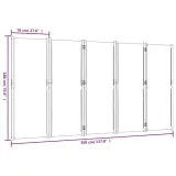 parawan-5-panelowy-ciemnoniebieski-350x180-cm-stan-opakowania-oryginalne-producent-vidaxl