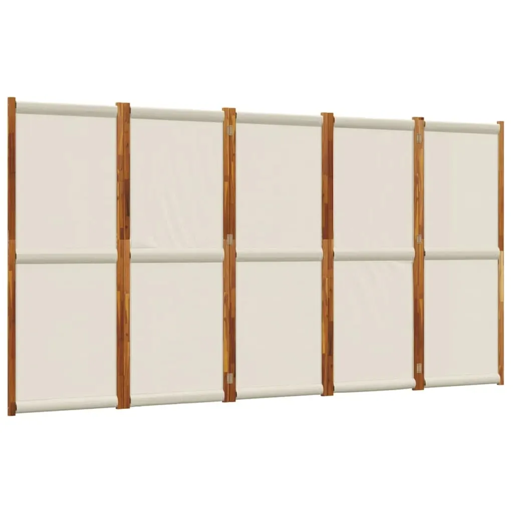 parawan-5-panelowy-jasnoszary-350x180-cm-stan-nowy