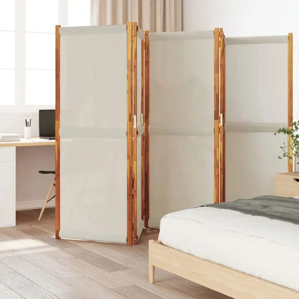 parawan-5-panelowy-jasnoszary-350x180-cm