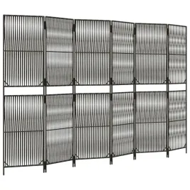parawan-6-panelowy-szary-polirattan