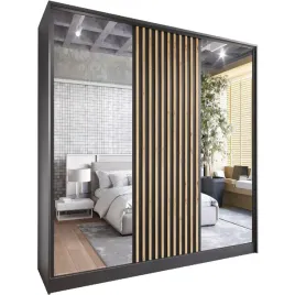 szafa-przesuwna-z-lustrem-i-szufladami-lisa-c-200-czarny-dab-wotan