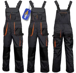 mocne-spodnie-robocze-ogrodniczki-classic-orange-wzmacniane-oxford600