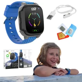 prezent-zegarek-smartwatch-dla-dziecka-kidiz-top-niebieski-gratis