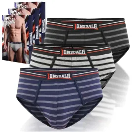 lonsdale-slipy-meskie-3-sztuk-bawelna-navy-black-grey-paski-rozmiar-m