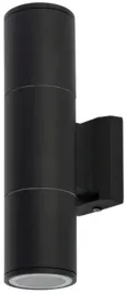 nowodvorski-lampa-scienna-kinkiet-czarny-8330-exe-podwojny-gora-dol