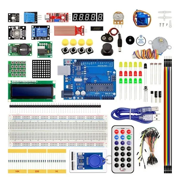 Zestaw startowy do nauki programowania Arduino XXL UNRR3