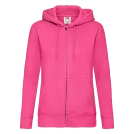 bluza-damska-z-kapturem-rozpinana-zip-thru-hood-sweat-jacket-fuchsia-r-xs