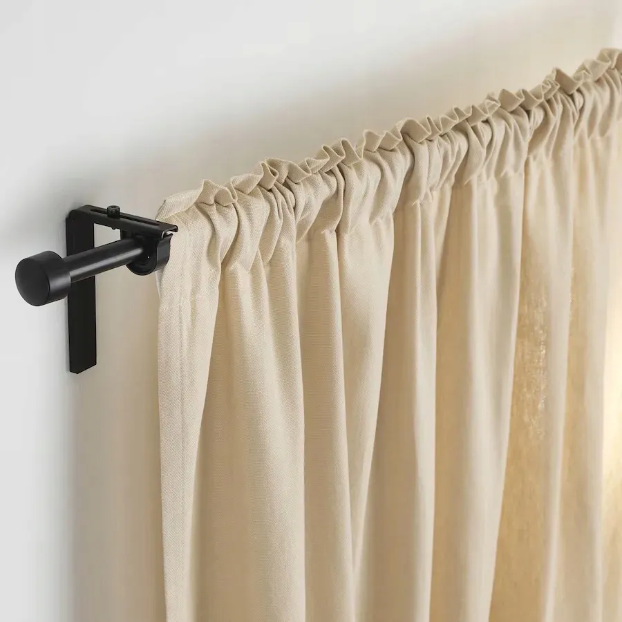 ikea-racka-karnisz-czarny-210-385-cm-stan-nowy