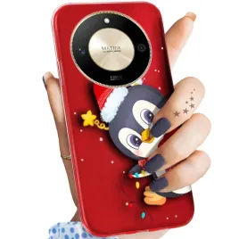 etui-do-honor-x50-5g-magic-6-lite-wzory-swieta-christmas-mikolaj-pingwin