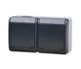 elektro-plast-nasielsk-0322-07-gniazdo-podwojne-szary-antracyt-ip44