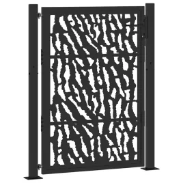 brama-ogrodowa-czarna-100x125-cm-stalowa-konstrukcja