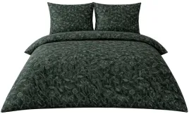 posciel-160x200-satyna-bawelniana-smukee-zielona-liscie-3el-premium-ykk