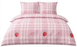 posciel-160x200-mikrofibra-satynowa-smukee-truskawki-serca-komplet-3-ele