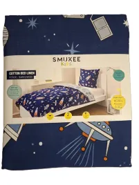 posciel-dziecieca-160x200-70x80-rakiety-kosmos-bawelniana-komplet