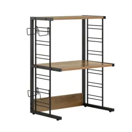 polka-pod-mikrofalowke-kuchenna-loft-czarna-2-poziomy-mdf-60x36x72-cm