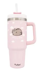 pusheen-kubek-termiczny-mpm-09-l-rozowy-duzy-z-rurka-slomka