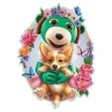 puzzle-trefl-50-elementow-wesole-trefliki-stan-nowy