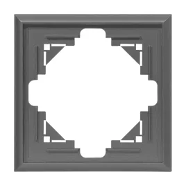abex-ramka-pojedyncza-1x-do-serii-luna-antracytowa-ip20-81x81x6mm-ra-1l