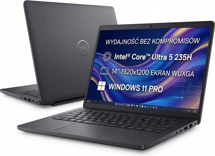 BIZNESOWY Dell Pro Max 14 Intel Core U5 235H 64GB 1TB 14" FHD+ W11P Czytnik