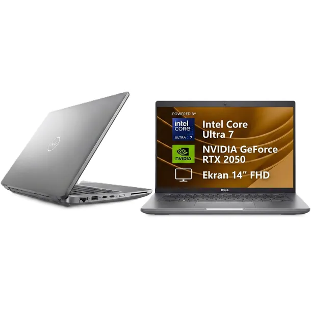 Laptop Dell Latitude 5450 Core Ultra 7 165H 32GB 1TB RTX 14" FHD Dotyk W11