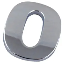 emblemat-litera-literka-cyfra-cyfry-chrom-o-o-g9f74