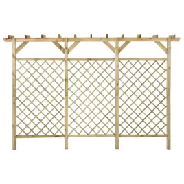 drewniany-plot-z-kratka-i-pergola-sosnowy-impregnowany-300x50x200-cm