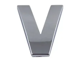 emblemat-litera-literka-chrom-naklejka-3d-v-v-duza-56cm