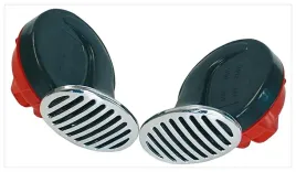 koddb-89831-klakson-slimakowy-12v-o7e63-black-chrom-dwutonowy