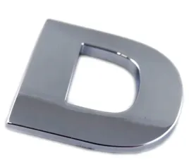 emblemat-litera-literka-cyfra-cyfry-chrom-d-a4r45