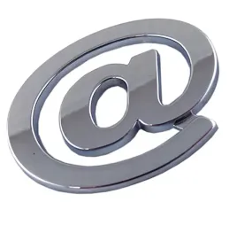 emblemat-litera-literka-cyfra-cyfry-chrom-malpa-q9l72