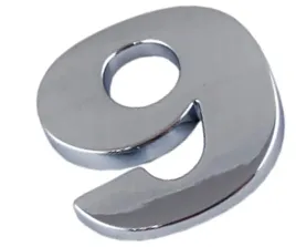 emblemat-cyfra-litera-literka-chrom-9-dziewiec-v3l83