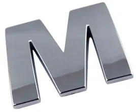 emblemat-litera-literka-cyfra-cyfry-chrom-m-z6n87