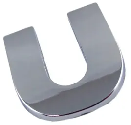 emblemat-litera-literka-cyfra-cyfry-chrom-u-u-r1m05