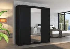 szafa-przesuwna-200-cm-czarna-z-lustrem-do-sypialni-santiago