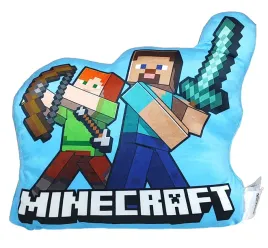 niebieska-poduszka-ksztaltka-minecraft-alex-i-steve-35-x-32-cm