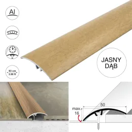 listwa-aluminiowa-progowa-do-roznicy-poziomow-effector-a65-93-cm-jasny-dab