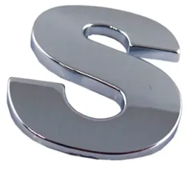 emblemat-litera-literka-chrom-s-s-duza-56cm-s2k12
