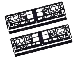 k0z24-ramka-pod-tablice-rejestracyjna-czarna-2szt