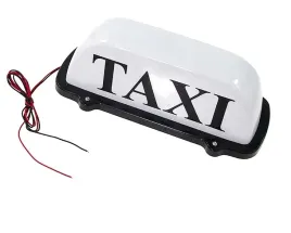 lampa-szpakowka-biala-na-magnes-z-napisem-taxi-o9b38