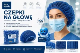 czepek-z-wlokniny-niebieski-clip-100-sztuk