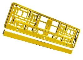ramka-na-tablice-rejestracyjna-metalizowana-zlota-a1w30