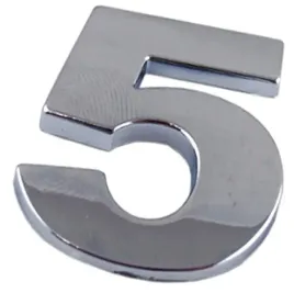 emblemat-cyfra-cyfry-litera-duza-chrom-5-piec-t6i92