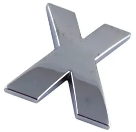 emblemat-litera-literka-cyfra-cyfry-chrom-x-x-e0z03