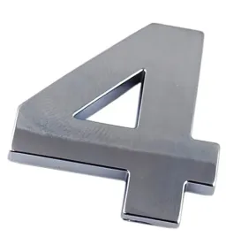 emblemat-cyfra-cyfry-litera-literka-chrom-4-cztery-h2c26