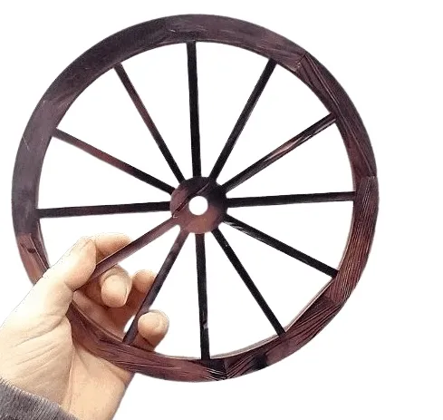 duże KOŁO drewniane OD WOZU Ø 35 cm