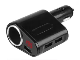 ladowarka-z-woltomierzem-3xusb-gniazdo-euro-12-24v